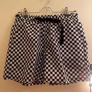 Vans Checkered Shorts ,checkerboard, checker